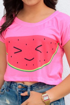 Estradagante|CROP TOP  SANDIA FELIZEstradaganteMUJER