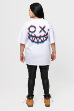 Estradagante|PLAYERA OVERSIZE SMILEEstradaganteMUJER