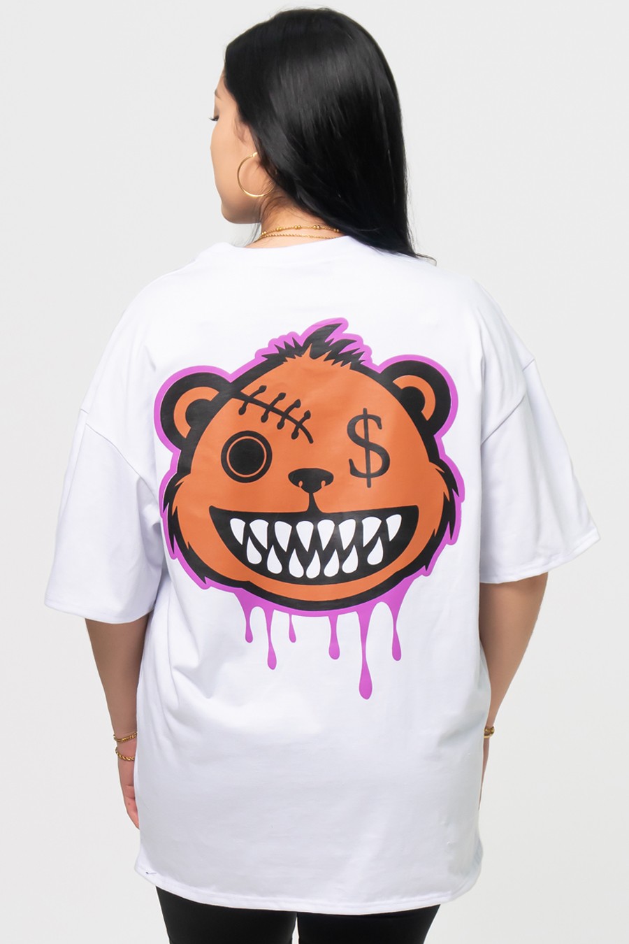 PLAYERA OVERSIZE, BAD BEAR