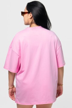 Estradagante|PLAYERA OVERSIZE ROSA, SEXY GEstradaganteMUJER