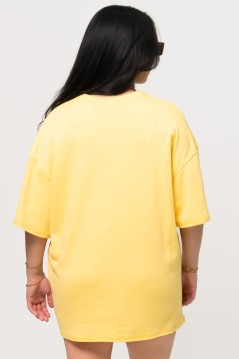 Estradagante|PLAYERA OVERSIZE AMARILLA, SEXY GEstradaganteMUJER