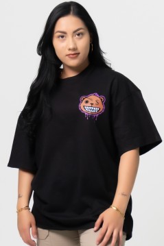 Estradagante|PLAYERA OVERSIZE NEGRA, BAD BEAREstradaganteMUJER