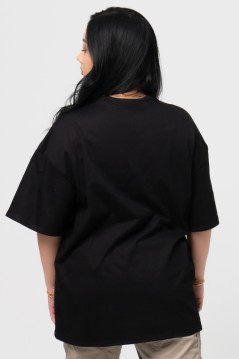 Estradagante|PLAYERA NEGRA OVERSIZE, DIRTY LEANEstradaganteMUJER