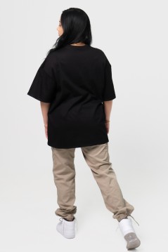 Estradagante|PLAYERA NEGRA OVERSIZE, DIRTY LEANEstradaganteMUJER