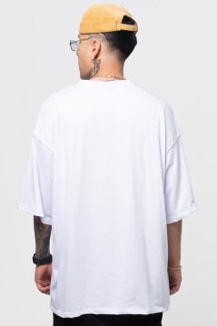 Estradagante|PLAYERA BLANCA OVERSIZE, DIRTY LEANEstradaganteHOMBRE