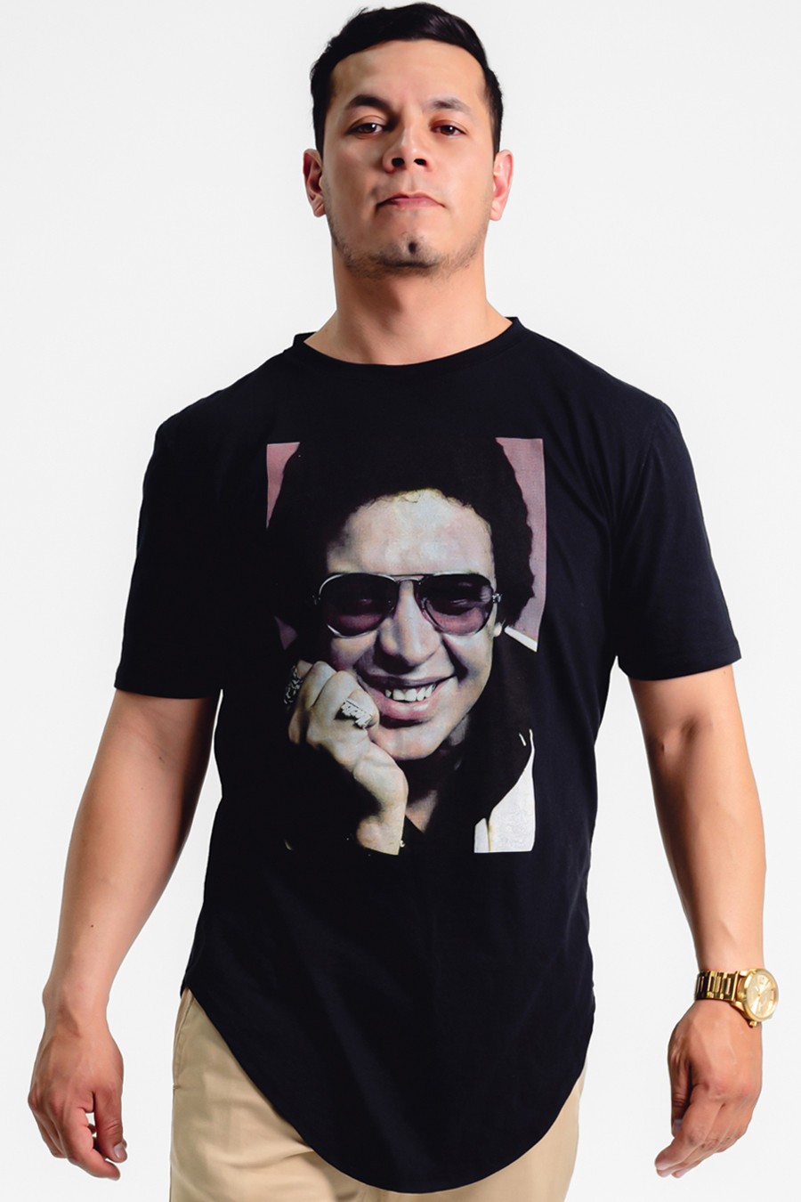 PLAYERA NEGRA, HECTOR LAVOE