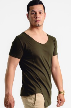 Estradagante|PLAYERA CUELLO AMPLIO, VERDEEstradaganteHOMBRE