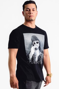 Estradagante|PLAYERA NEGRA, KURT COBAINEstradaganteHOMBRE