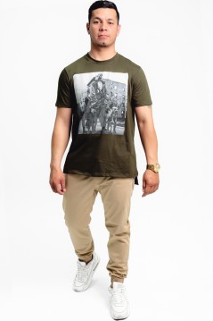 Estradagante|PLAYERA VERDE MILITAR, DMXEstradaganteHOMBRE