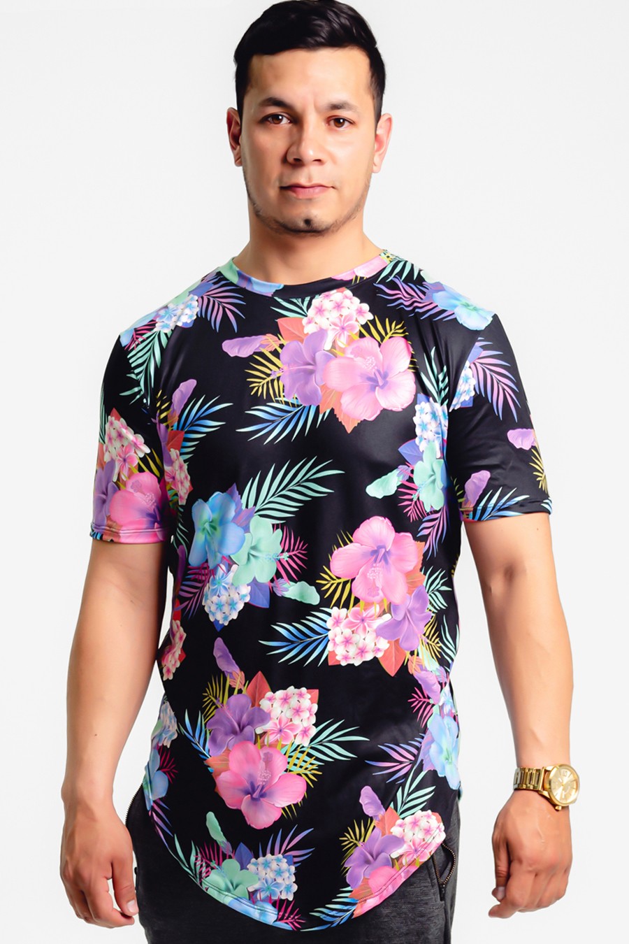 PLAYERA FLORES