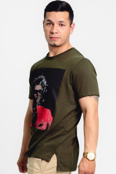 Estradagante|PLAYERA VERDE MILITAR, THE WEEKNDEstradaganteHOMBRE