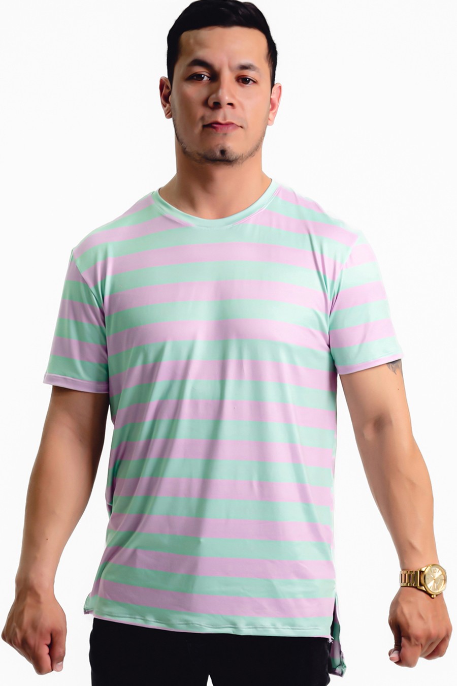 PLAYERA RAYADA