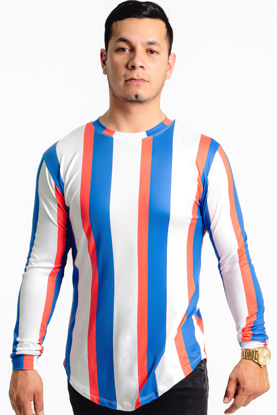 PLAYERA RAYAS TRICOLOR