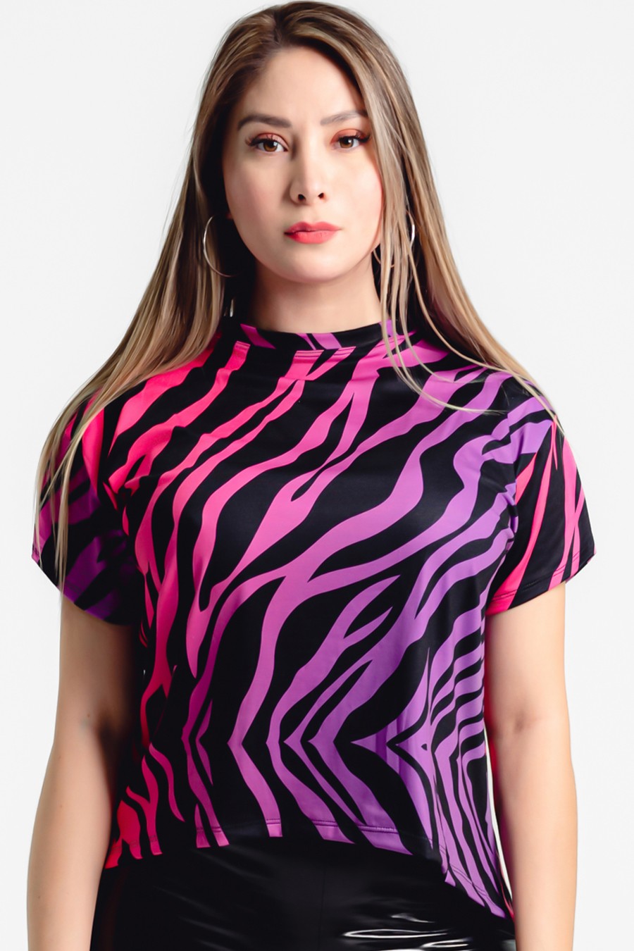 PLAYERA ANIMAL PRINT