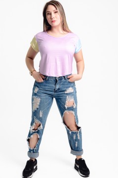 Estradagante|CROP TOP TRI COLOREstradaganteMUJER