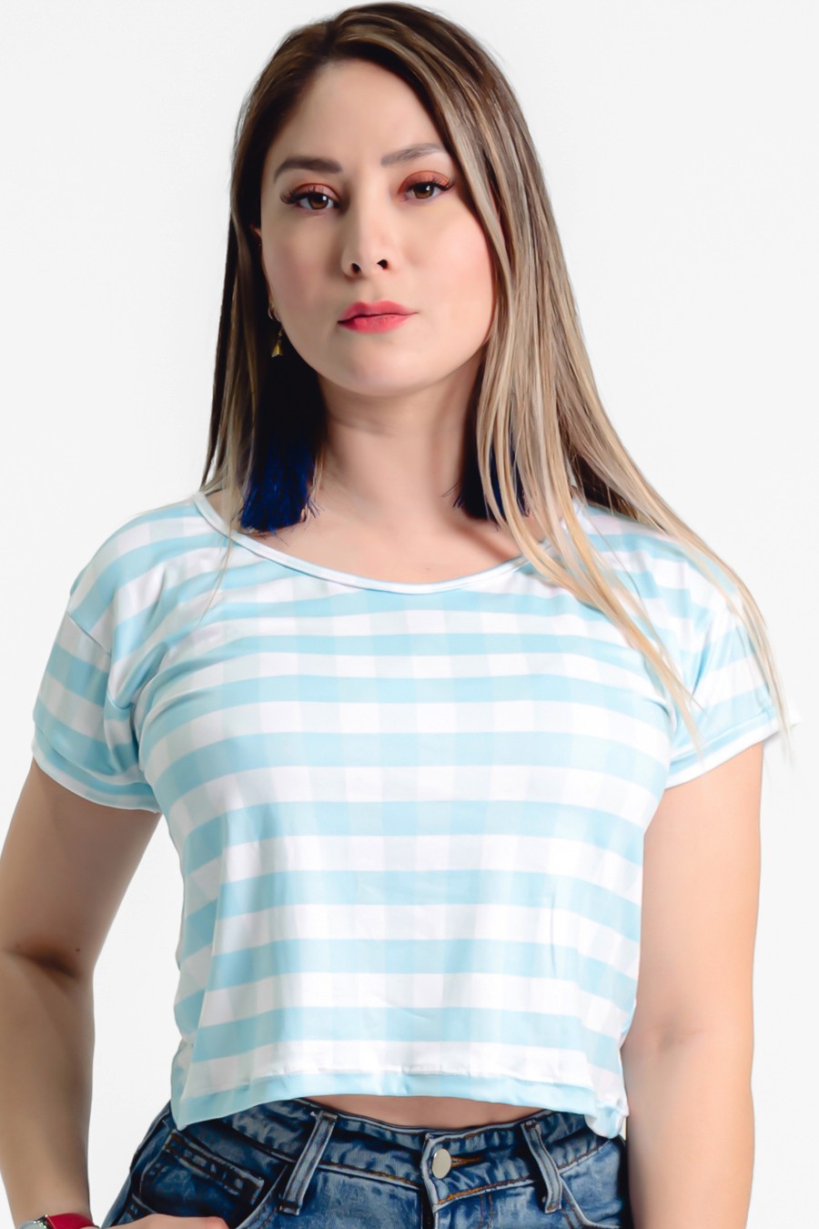 Estradagante|CROP TOP TRI COLOREstradaganteMUJER