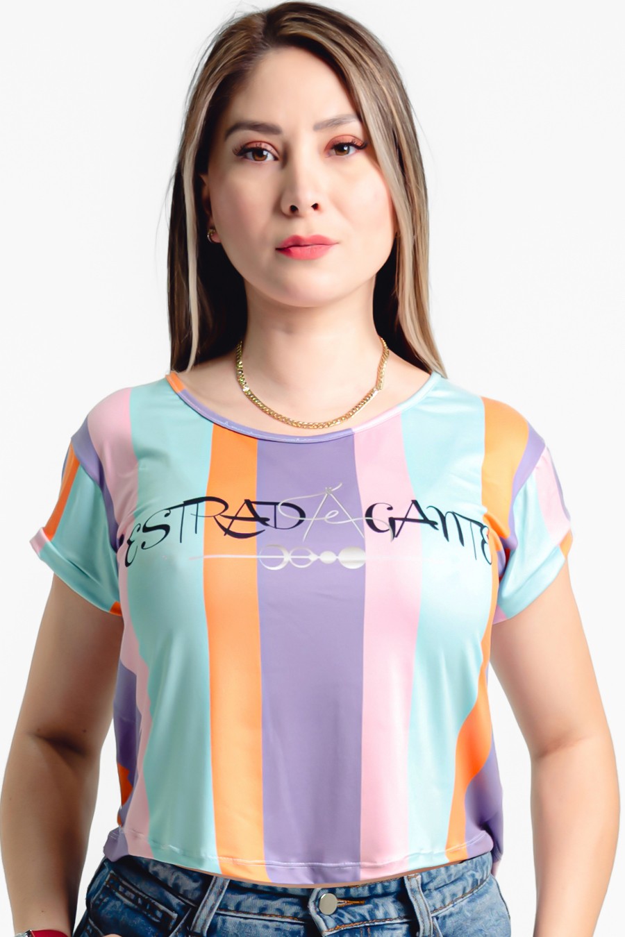 Estradagante|CROP TOP  SANDIA FELIZEstradaganteMUJER