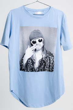 Estradagante|PLAYERA AZUL CIELO, KURT COBAINEstradaganteInicio