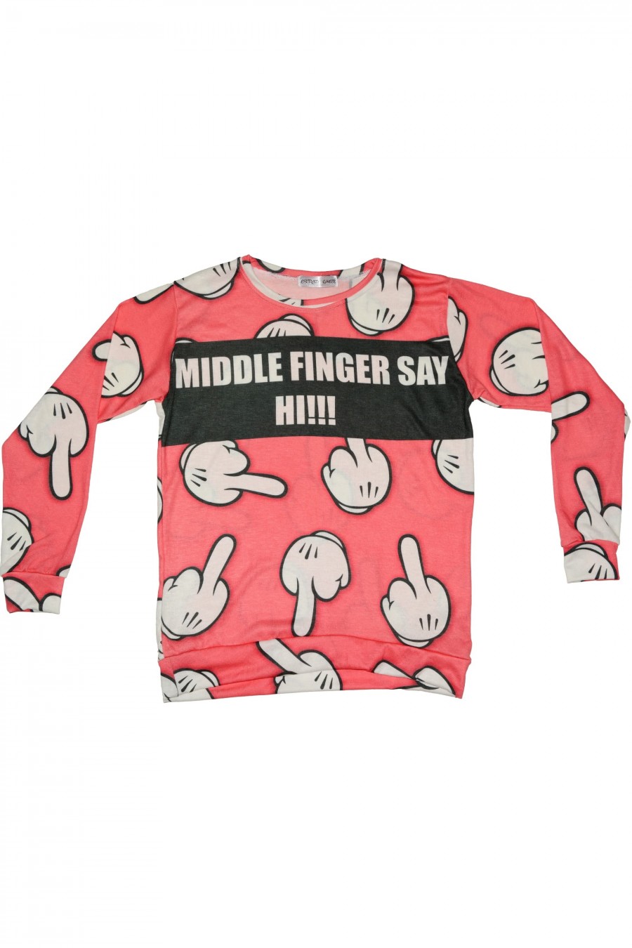 Estradagante|SUETER MIDDLE FINGER SAY HI!!EstradaganteHOMBRE