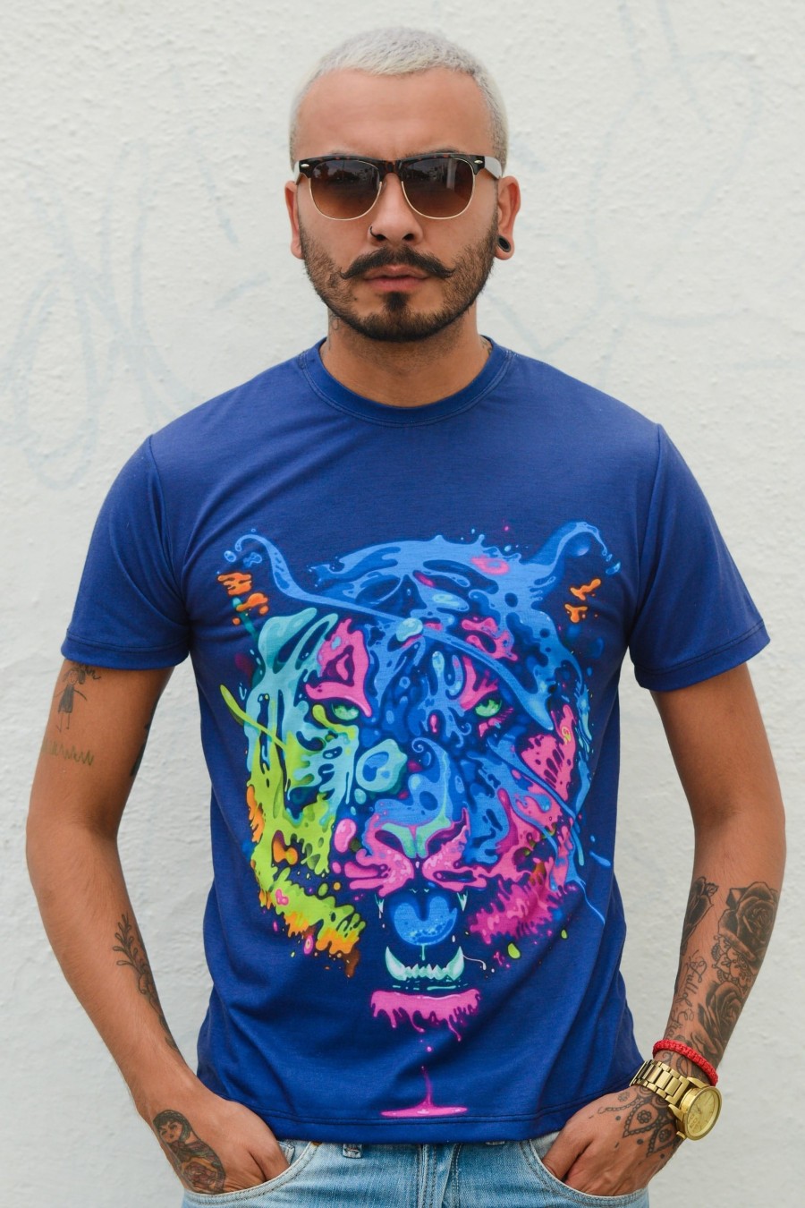 PLAYERA TIGRE PINTURA