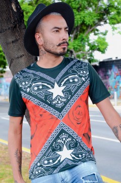 Estradagante|PLAYERA PAÑUELOEstradaganteHOMBRE