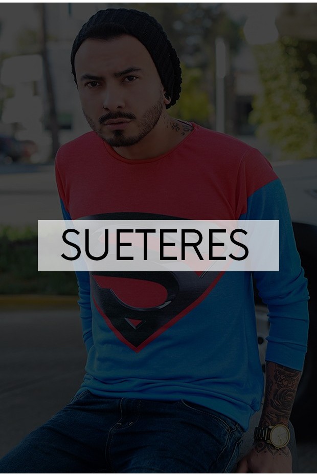 SUETERES HOMBRE